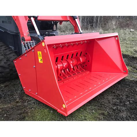 mb skid steer concrete crusher|skid steer stone crushing attachments.